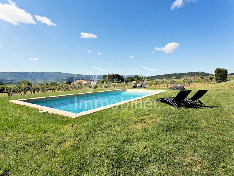 Authentic renovated farmhouse facing the Luberon