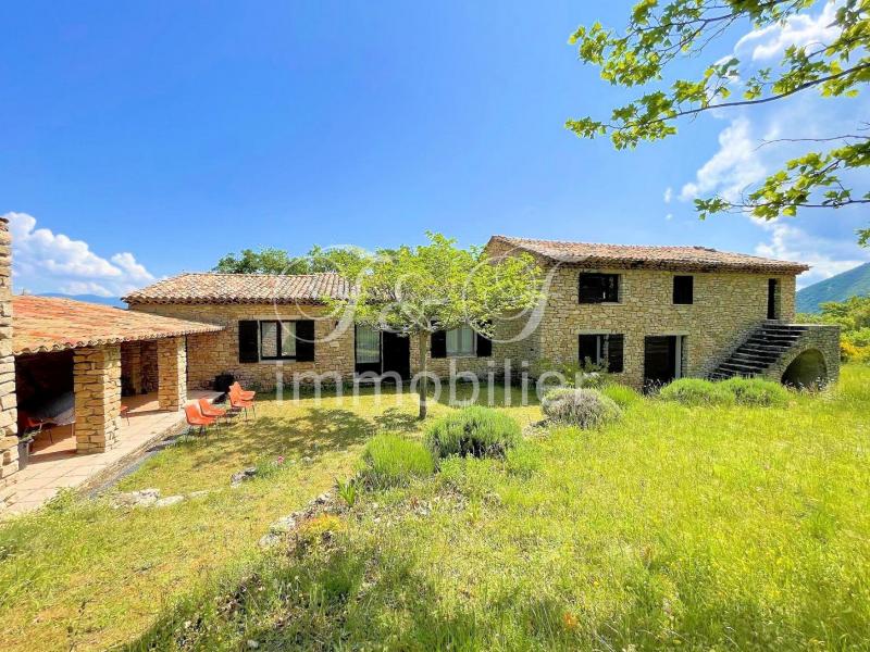 Large stone house